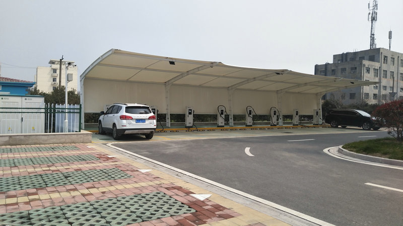 膜結(jié)構(gòu)停車棚